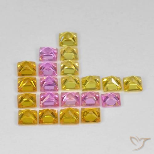 Shop natural 3.26ct Multicolore Saphir gems, Carré, from Tanzanie at GemSelect. In stock, global shipping!