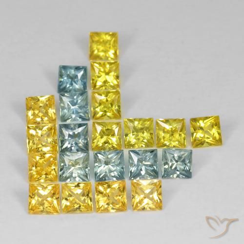 Shop natural 3.24ct Multicolore Saphir gems, Carré, from Tanzanie at GemSelect. In stock, global shipping!