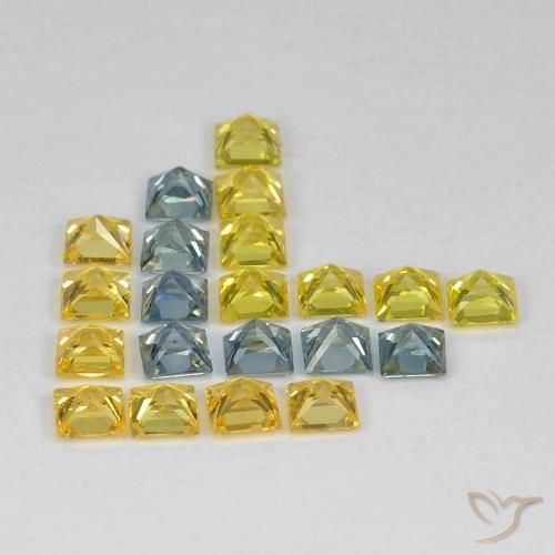 Shop natural 3.24ct Multicolore Saphir gems, Carré, from Tanzanie at GemSelect. In stock, global shipping!