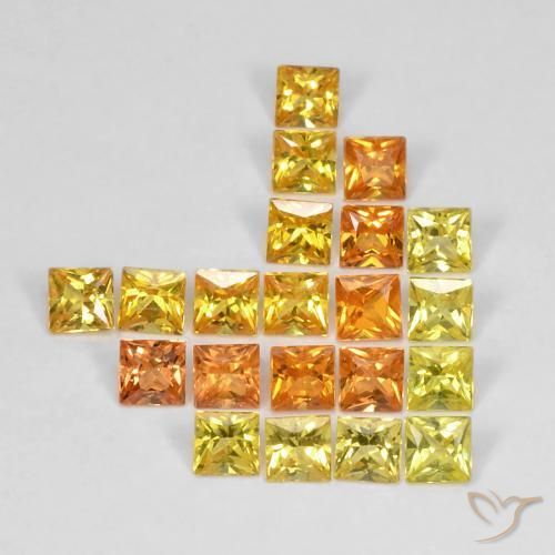 Shop natural 2.71ct Multicolore Saphir gems, Carré, from Tanzanie at GemSelect. In stock, global shipping!