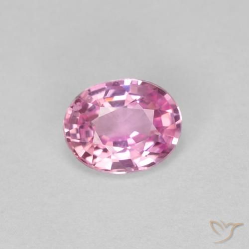 0.38ct Naturel Rose pourpre royal Saphir, ovale, VS