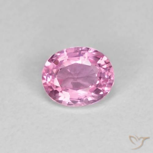 0.48ct Naturel Rose pourpre royal Saphir, ovale, VVS-VS