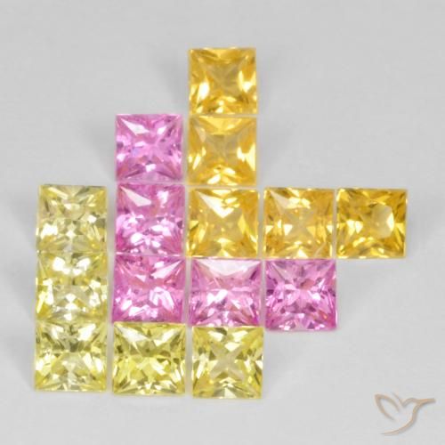 Shop natural 4.09ct Multicolore Saphir gems, Carré, from Tanzanie at GemSelect. In stock, global shipping!
