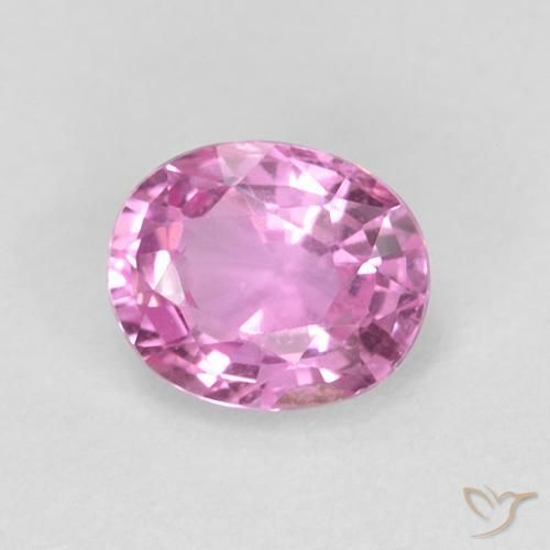 0.48ct Naturel Rose pourpre royal Saphir, ovale, VVS