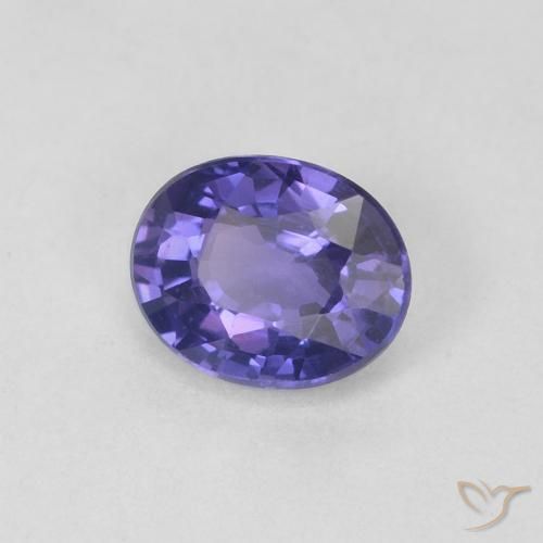 0.44ct Naturel Pourpre-rose Saphir, ovale, VVS