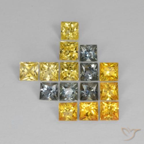 Shop natural 2.26ct Multicolore Saphir gems, Carré, from Tanzanie at GemSelect. In stock, global shipping!