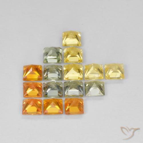 Shop natural 2.01ct Multicolore Saphir gems, Carré, from Tanzanie at GemSelect. In stock, global shipping!