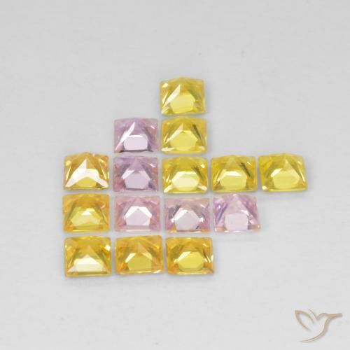 Shop natural 1.88ct Multicolore Saphir gems, Carré, from Tanzanie at GemSelect. In stock, global shipping!