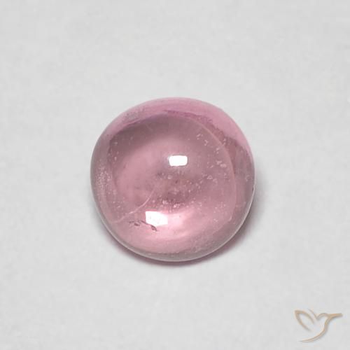 0.49ct Naturel Bois de rose Saphir, Tour, Transparent