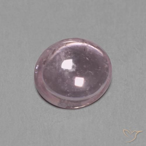 Saphir Violet clair naturelle ovale, 0.54 ct, Transparent