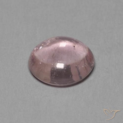 Saphir Violet clair naturelle ovale, 0.54 ct, Transparent