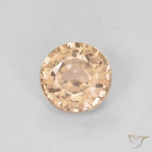 0.39ct Naturel Orange clair Saphir, Tour, VVS