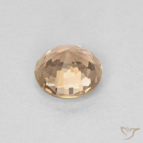 Saphir Orange clair naturelle Tour, 0.39 ct, VVS