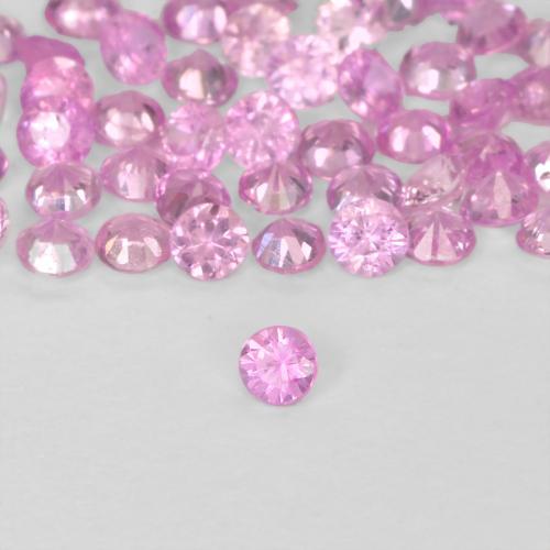 Saphir Rose clair naturelle Tour, 0.02 ct, VS