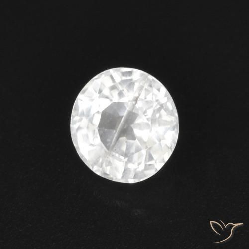 Saphir Blanc naturelle Tour, 0.50 ct, VS