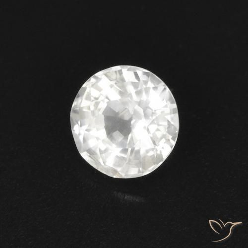 Saphir Blanc naturelle Tour, 0.45 ct, VS
