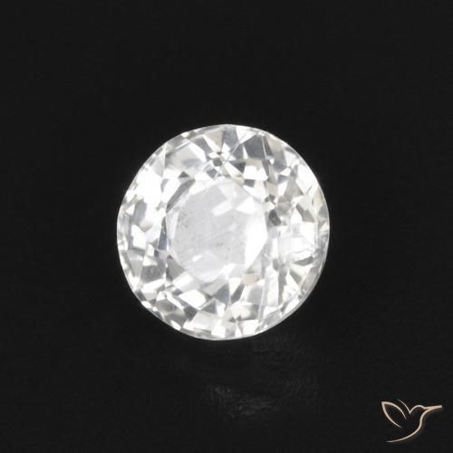 Saphir Blanc naturelle Tour, 0.43 ct, VVS-VS