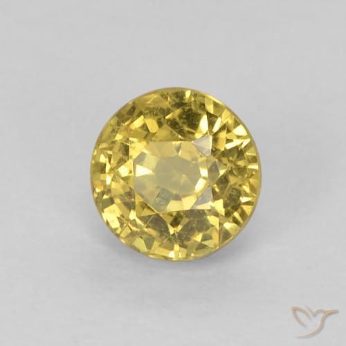 Saphir Brun doré naturelle Tour, 0.64 ct, VVS-VS