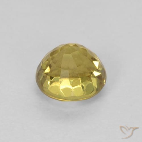 Saphir Brun doré naturelle Tour, 0.64 ct, VVS-VS