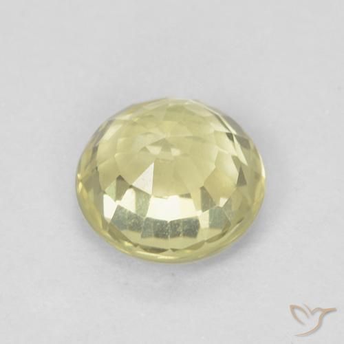 Saphir Jaune moyen naturelle Tour, 0.50 ct, VVS