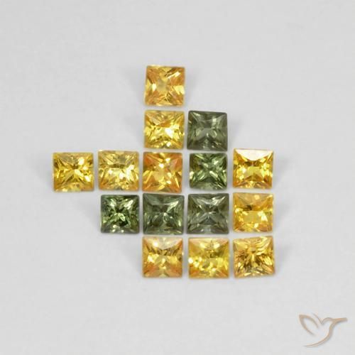 Shop natural 1.12ct Multicolore Saphir gems, Carré, from Tanzanie at GemSelect. In stock, global shipping!