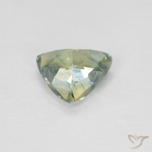 Saphir Multicolore naturelle Trillion, 0.48 ct, VS