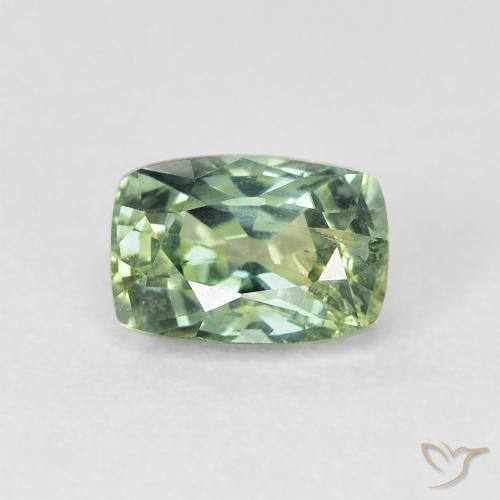 0.94ct Naturel Multicolore Saphir, Coussin, VS
