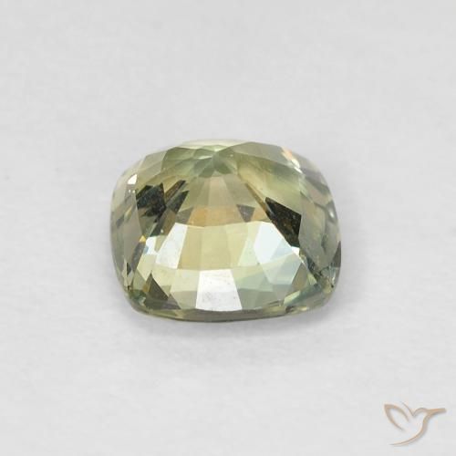 Saphir Multicolore naturelle Coussin, 0.90 ct, VVS-VS