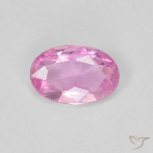 0.40ct Naturel Pourpre rose vif Saphir, ovale, VVS-VS