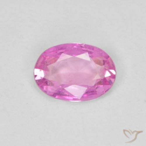 0.39ct Naturel Pourpre-rose Saphir, ovale, VVS-VS