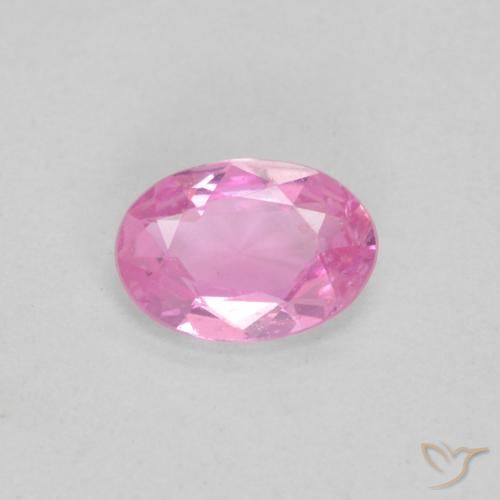 0.38ct Naturel Rose pourpre royal Saphir, ovale, VVS