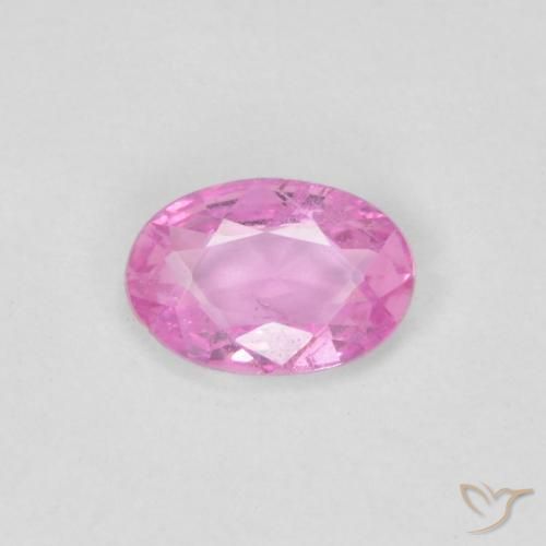 0.36ct Naturel Rose pourpre royal Saphir, ovale, VVS