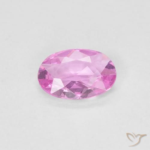 0.35ct Naturel Rose clair Saphir, ovale, VVS
