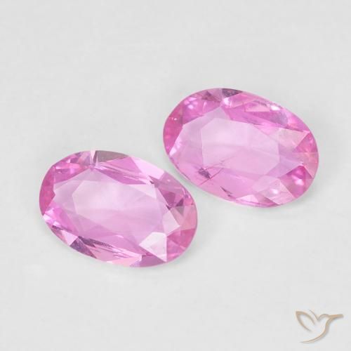 Shop natural 0.75ct Rose Saphir gems, ovale, from Madagascar at GemSelect. In stock, global shipping!