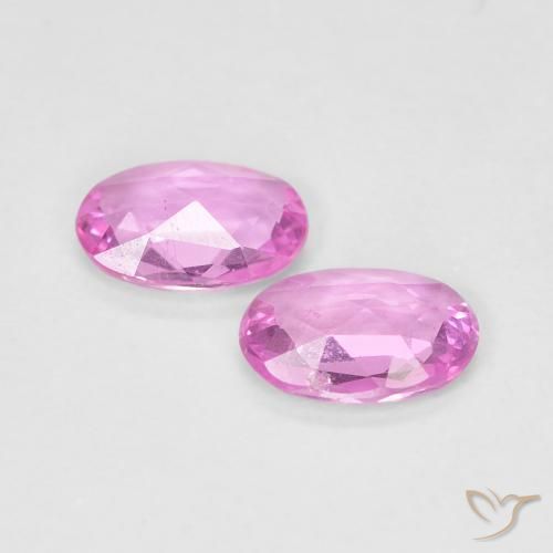 Shop natural 0.72ct Rose vif Saphir gems, ovale, from Madagascar at GemSelect. In stock, global shipping!