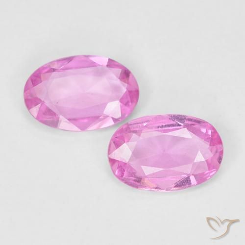 0.77ctw Naturel Pourpre moyen Saphir, ovale, VS
