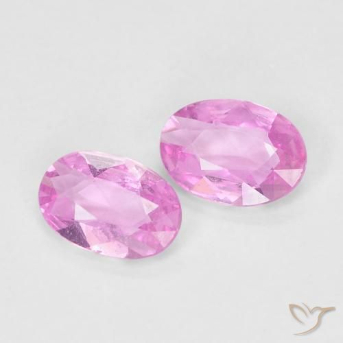 Shop natural 0.72ct Pourpre-rose Saphir gems, ovale, from Madagascar at GemSelect. In stock, global shipping!