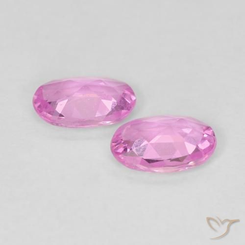 Shop natural 0.72ct Pourpre-rose Saphir gems, ovale, from Madagascar at GemSelect. In stock, global shipping!