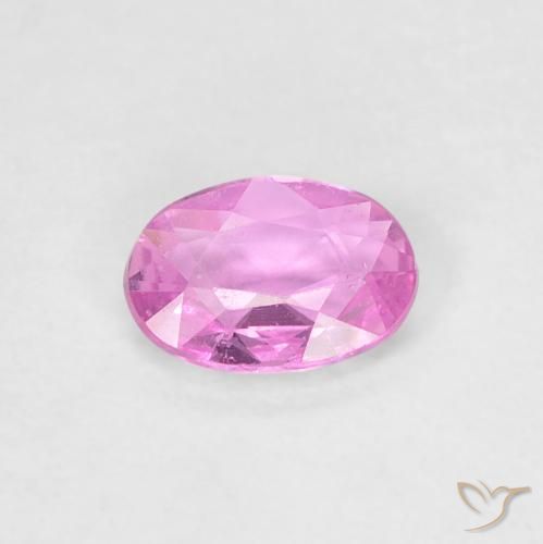 0.40ct Naturel Pourpre-rose Saphir, ovale, VVS