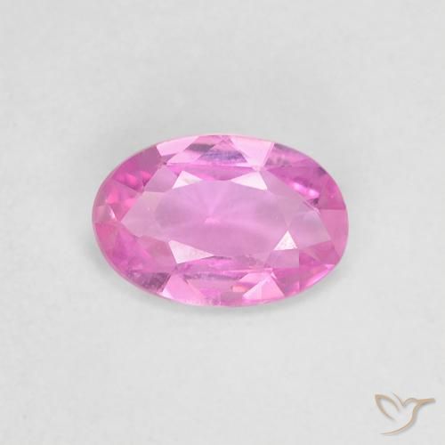 0.45ct Naturel Pourpre intense Saphir, ovale, VVS