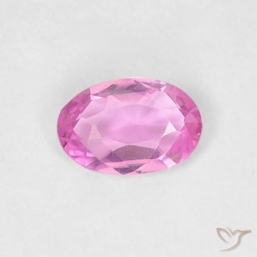 0.39ct Naturel Pourpre rose vif Saphir, ovale, VVS