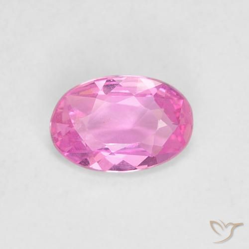 0.44ct Naturel Pourpre-rose Saphir, ovale, VVS, Photo A