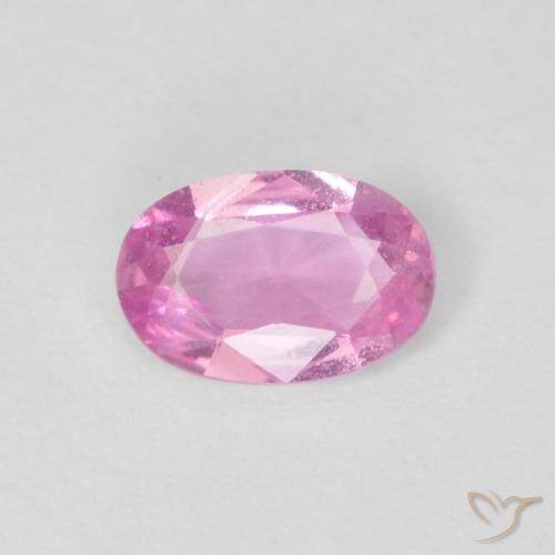 0.38ct Naturel Rose Saphir, ovale, VS