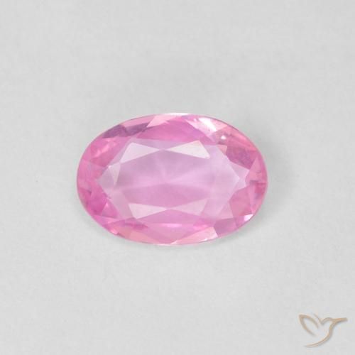 0.37ct Naturel Rose Saphir, ovale, VVS