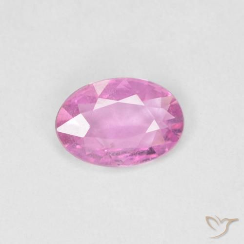 0.34ct Naturel Rose vif Saphir, ovale, VS