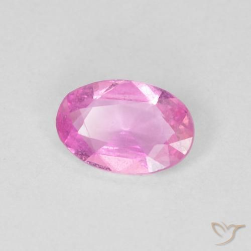 0.41ct Naturel Rose Saphir, ovale, VS