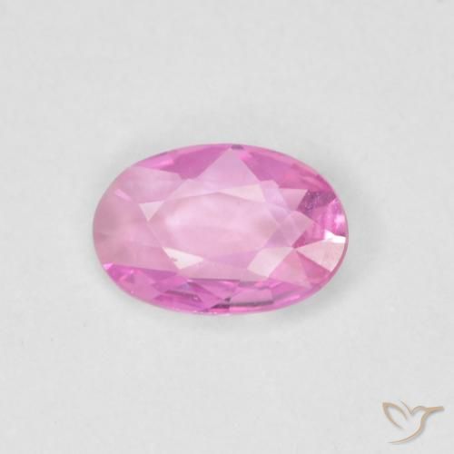 0.36ct Naturel Rose pourpre royal Saphir, ovale, VVS