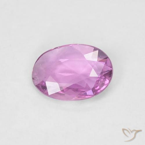 0.54ct Naturel Rose clair Saphir, ovale, VS