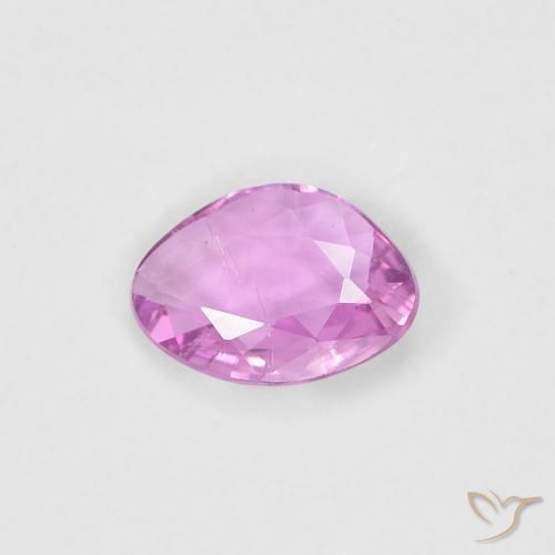 0.42ct Naturel Rose clair Saphir, Fantaisie, VS