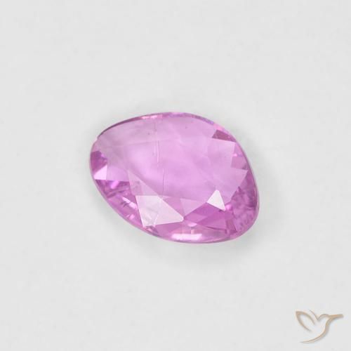Saphir Rose clair naturelle Fantaisie, 0.42 ct, VS